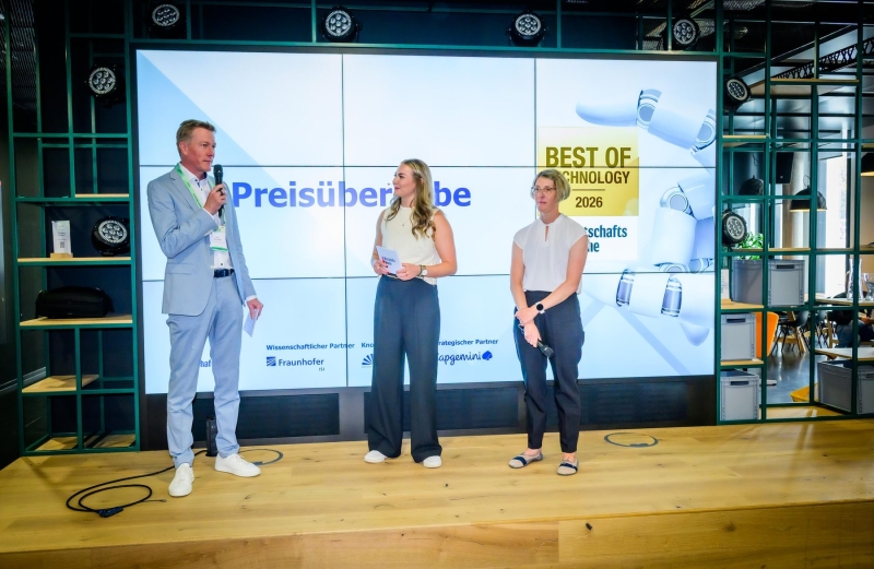 Best of Technology Award 2026 – Preisübergabe