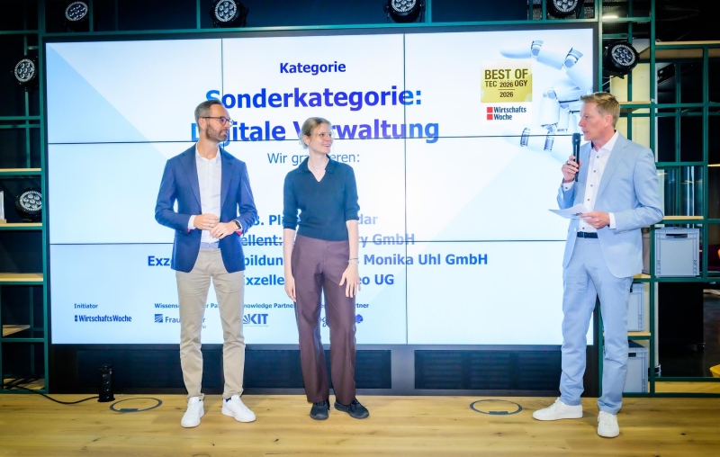 Best of Technology Award 2026 – Sonderkategorie Digitale Verwaltung